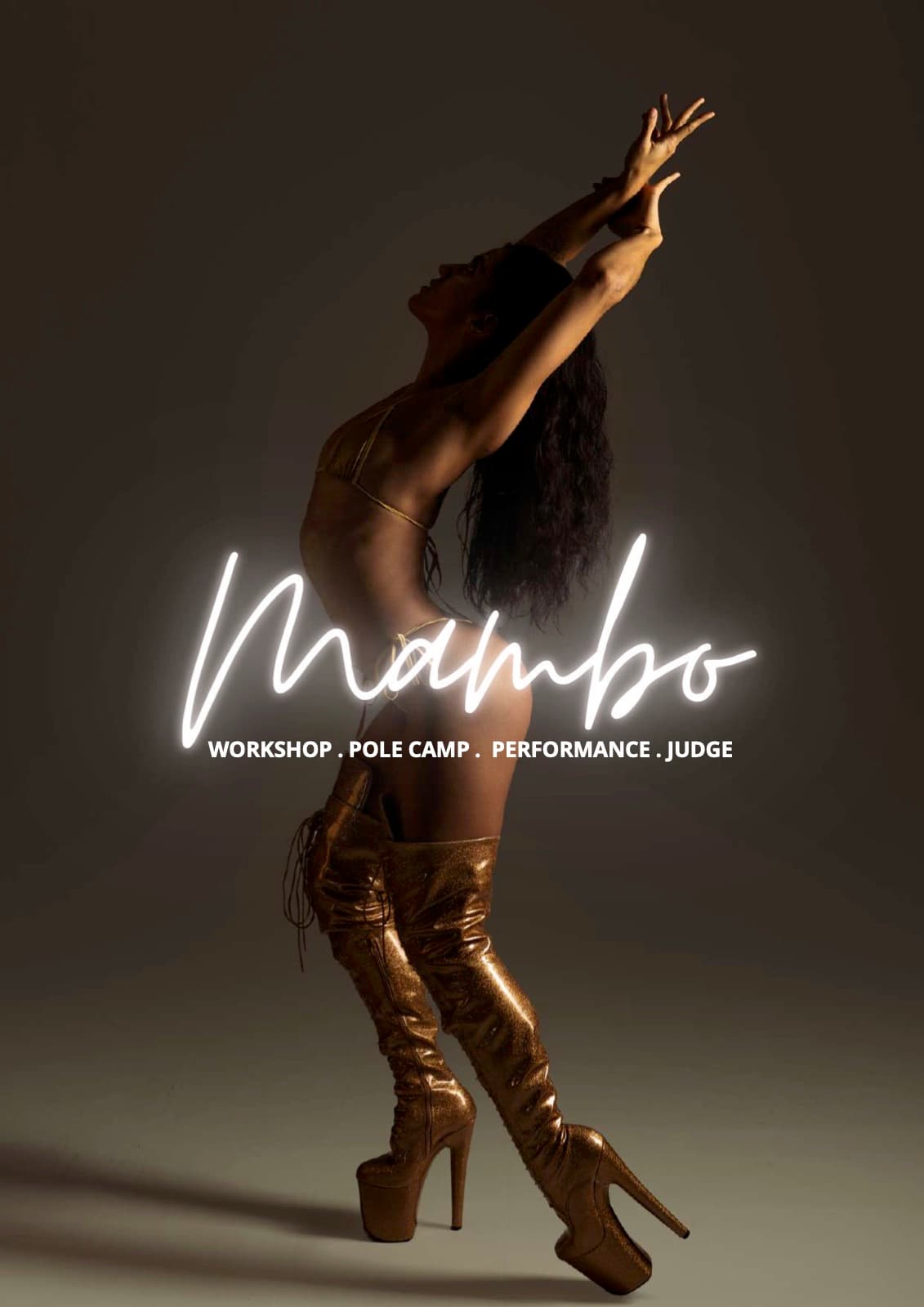 Cover of Mambo's brochure